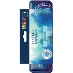 Boite aquarelle metalique 24 couleurs lefranc & bourgeois