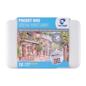 Boite peinture aquarelle 12+3 - Van Gogh