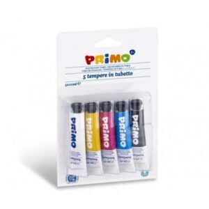 Coffret de 5 tubes gouache extra fine 10ml - Primo
