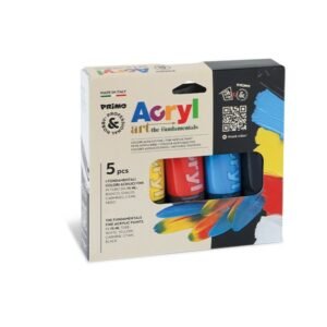 Cofrret 5 tube acrylique primaire - Primo