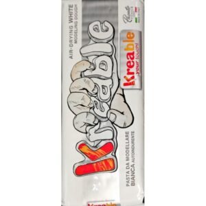 Pate argile 500g Blanche kréable