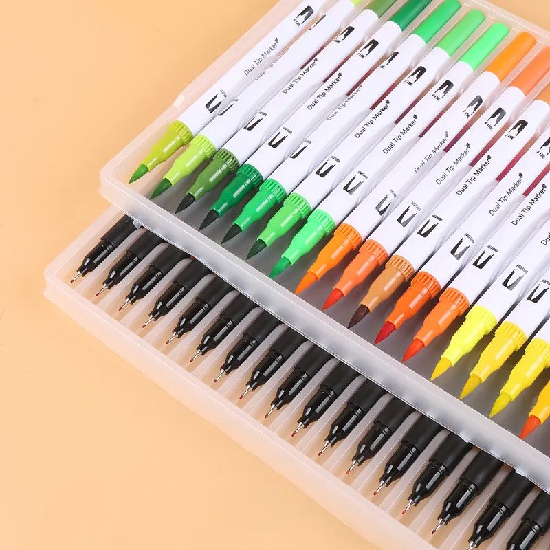 Pack de 24 feutres pinceau à double extrémité aquarelle - Giorgione – Image 3