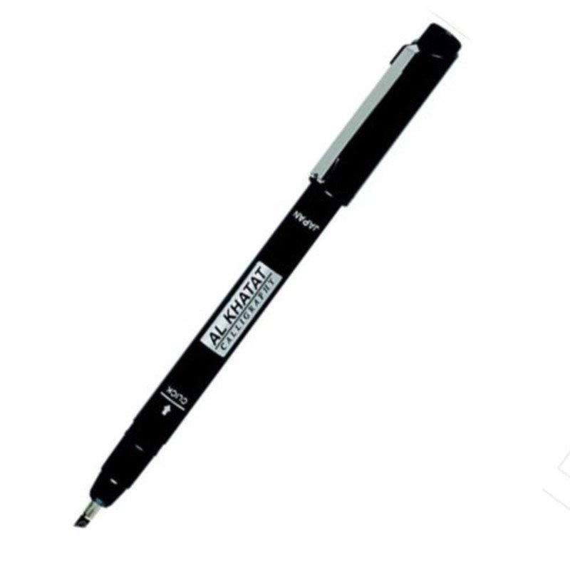 Stylo calligraphe noir -Al Khatat