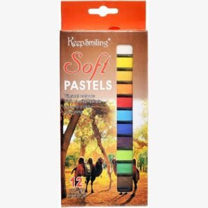 Pastel sec 12 couleurs keep smiling