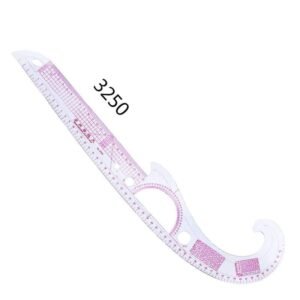 Règle courbe pour couture pistolet 55 cm