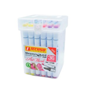Feutre Marqueur Alcool Double Tete Artmark Boite 36 couleurs