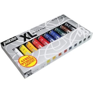 Coffret de 10 Tubes Huile Fine XL de 20 ml Assortis et Pinceau
